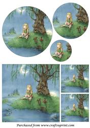 Little Elf Princess Circle Pyramid
