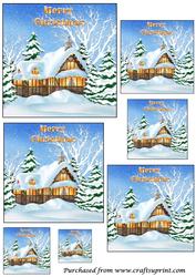 Christmas House Toppers
