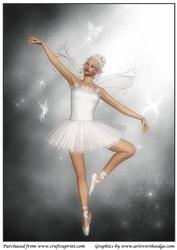Ballerina Fairy 4 A4
