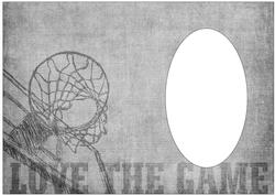 Basketball Paper Insert