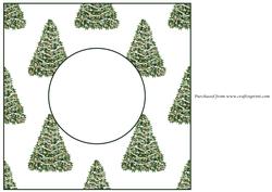 Christmas Tree Insert 8x8 1