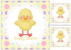 Easter Chicken Topper 2
