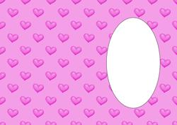 Heart Balloon Pink Insert 1