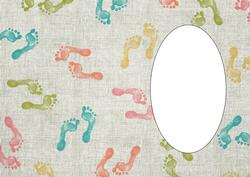 Baby Footprints Insert