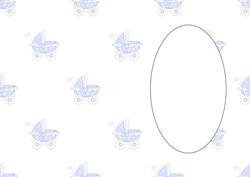 Baby Boy Carriage Insert 2