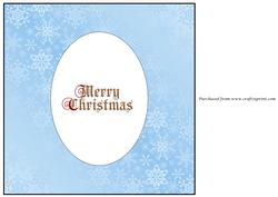 Christmas Nativity Insert 8x8 3