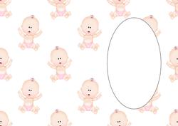 Baby Girl Sitting Insert