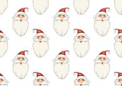 Santa Claus Backing Paper 2
