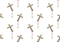 Rosary Pink Backing Paper