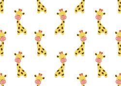 Baby Giraffe Backing Paper 3