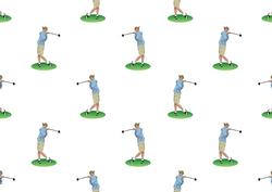 Golfer Backing Paper