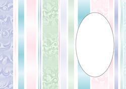 Baby Floral Stripes Insert