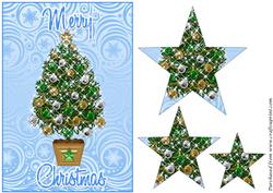 Christmas Tree Star Pyramid 3