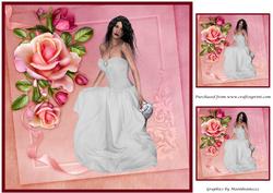 Bride with Roses Topper