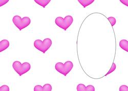 Heart Balloon Pink Insert