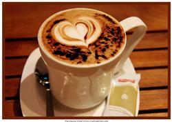 Coffee Heart A4