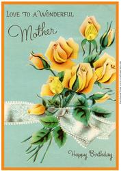 Mothers Day Card A4