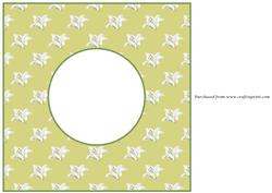 Easter Lily Insert 8x8