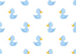 Gingham Chick Blue Backing Paper