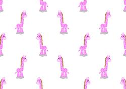 Gingham Giraffe Pink Backing Paper