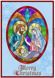 Christmas Nativity A4 3