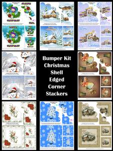 Bumper Kit Christmas Shell Edged Corner Stackers