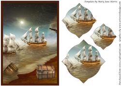 Pirate Ship Splendid Pyramid
