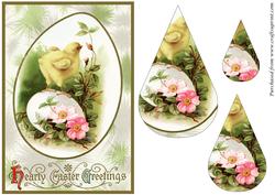 Easter Chicken Teardrop Pyramid 4