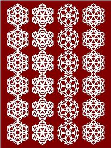 CHRISTMAS SNOWFLAKE BORDERS