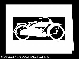 VINTAGE HARLEY-DAVIDSON MOTORCYCLE