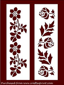 FLORAL BOOKMARKS