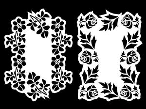 FLORAL MATS SET