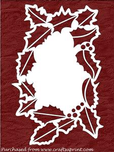 CHRISTMAS WREATH MAT 2