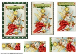 Christmas Angels Pyramid