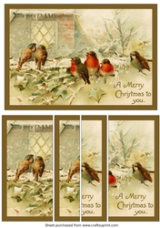 Christmas Birds Side Stacker