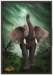 Elephant and Hare A4