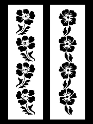 FLORAL BOOKMARKS 1