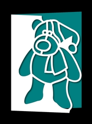 OVER THE EDGE CHRISTMAS BEAR