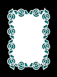 ROSE FLORAL MAT