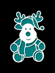 CHRISTMAS REINDEER MAT