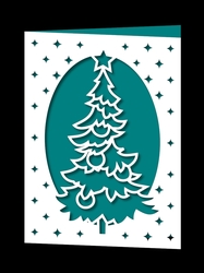 CHRISTMAS TREE APERTURE CARD 5
