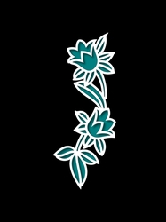 FLORAL BORDER 1
