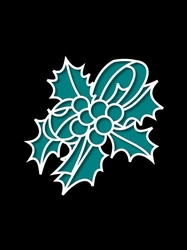 CHRISTMAS HOLLY TOPPER 2