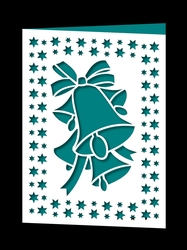CHRISTMAS BELLS FRAMED CARD 2