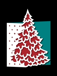 CHRISTMAS TREE OVER THE TOP 6