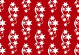 Christmas Bells and Stars Red Backing Paper
