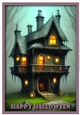 Halloween Haunted House A4 1