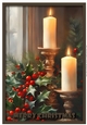Christmas Decorations Candles A4 1