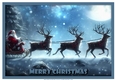 Santa and his Reindeers A4 2