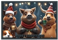 Christmas Animals A4 2